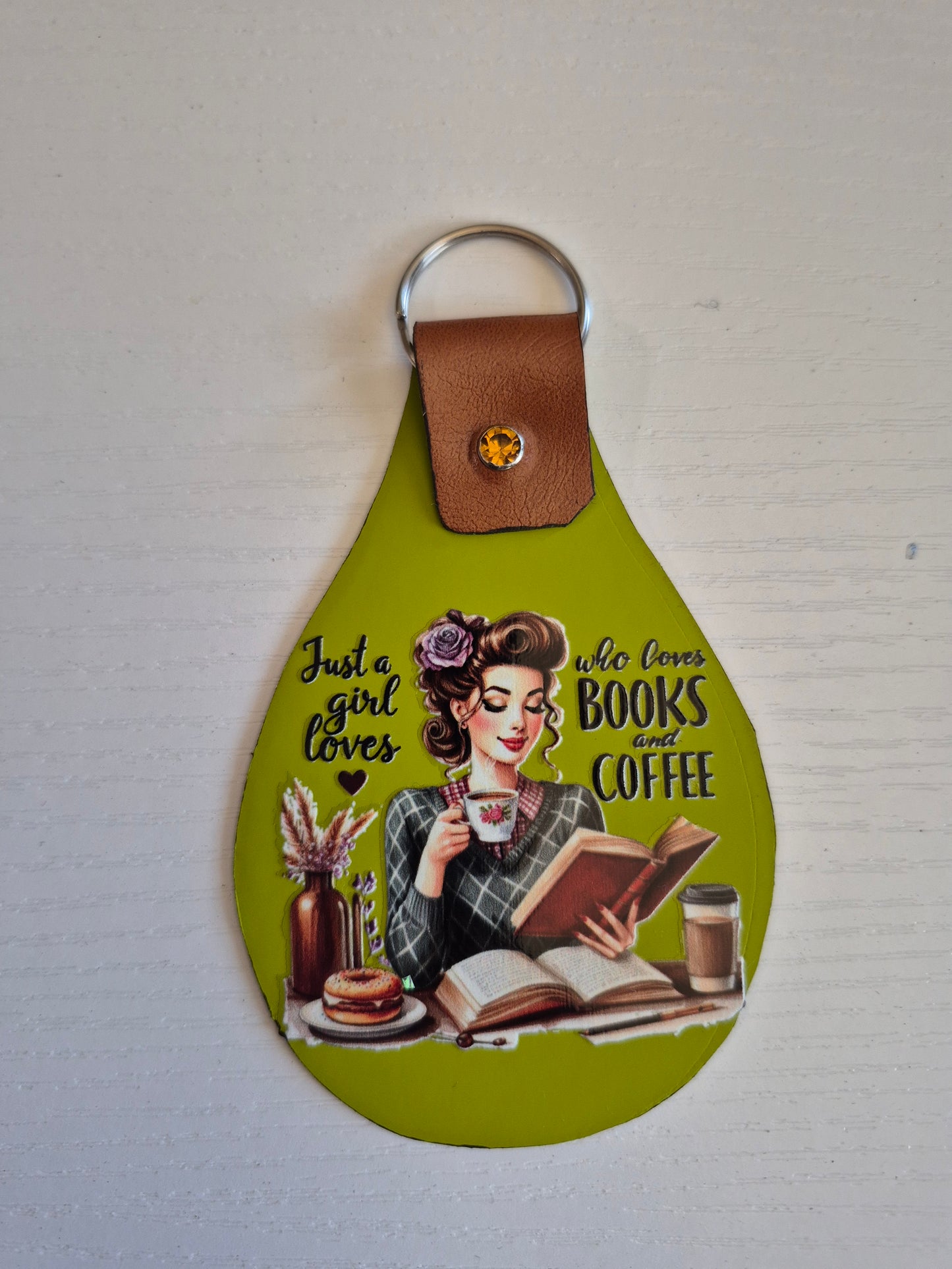 tear drop keyring