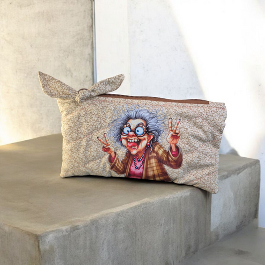 Quilted pouch