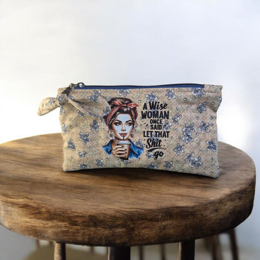 Quilted pouch